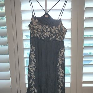 FREE PEOPLE flowy detailed summer dress
